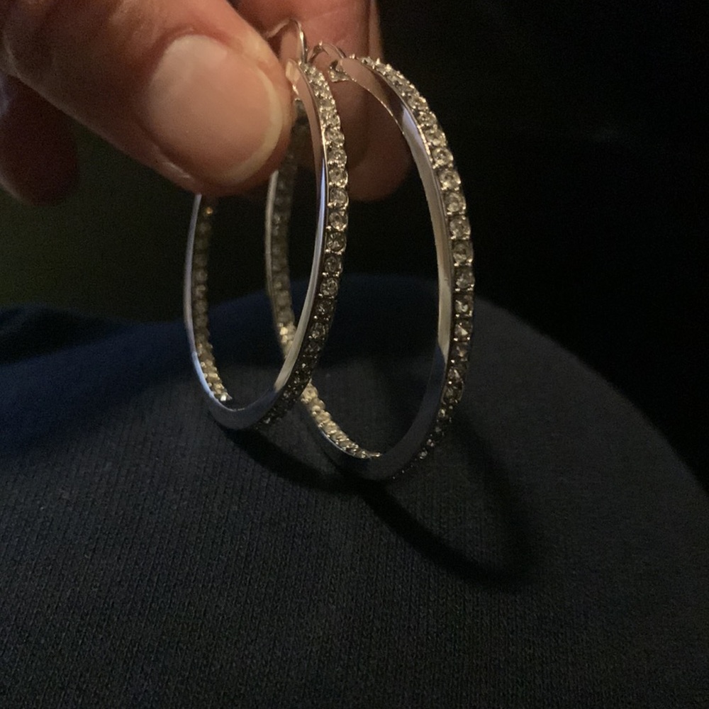 *New* C+I Pavé Crystal hoops